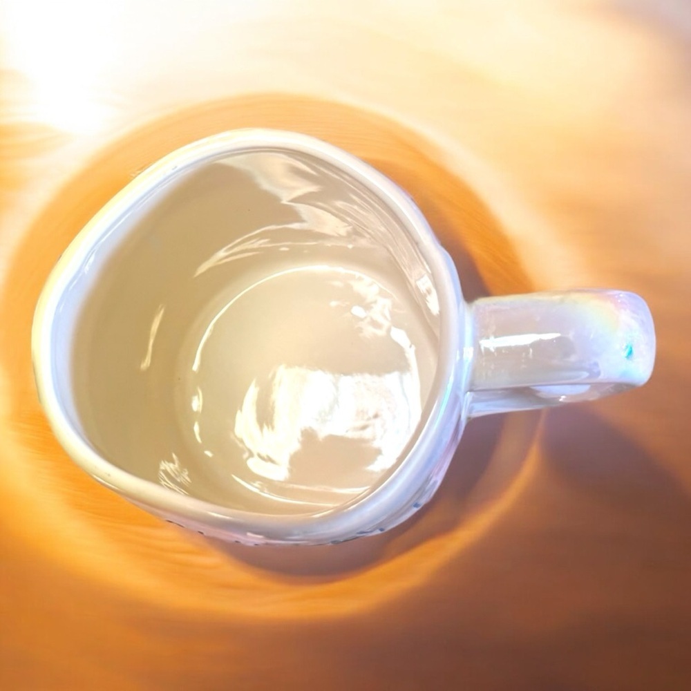 Graduation Present Idea RAE DUNN “SHINE BRIGHT” MUG Shimmering Iridescent Finish - Picture 9 of 17